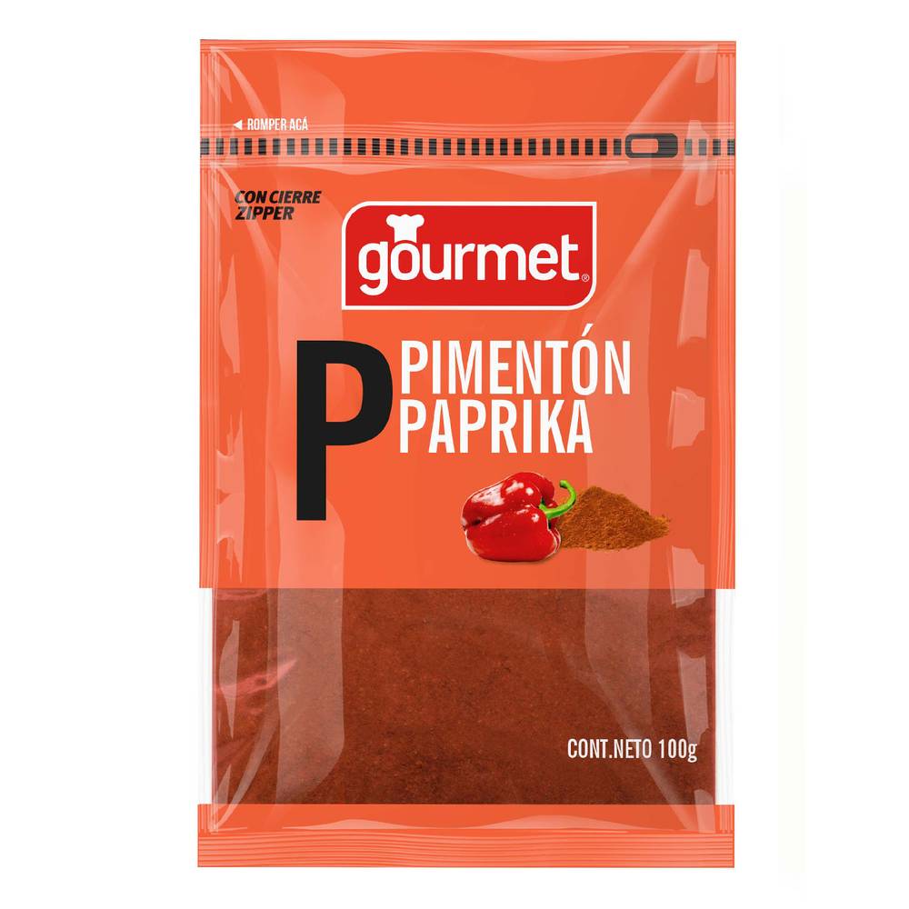 Gourmet pimentón paprika (sobre 100 g)