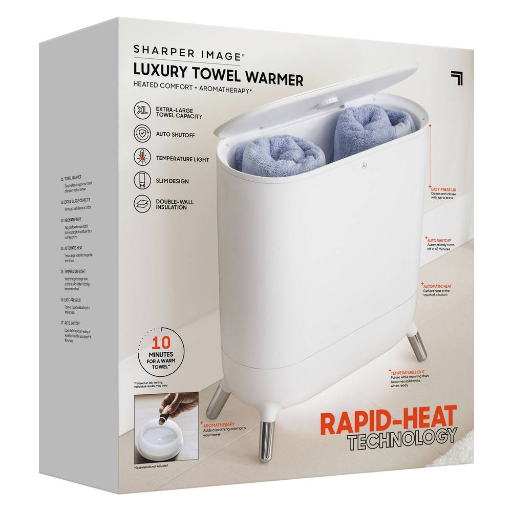 Sharper Image SpaStudio Towel Warmer