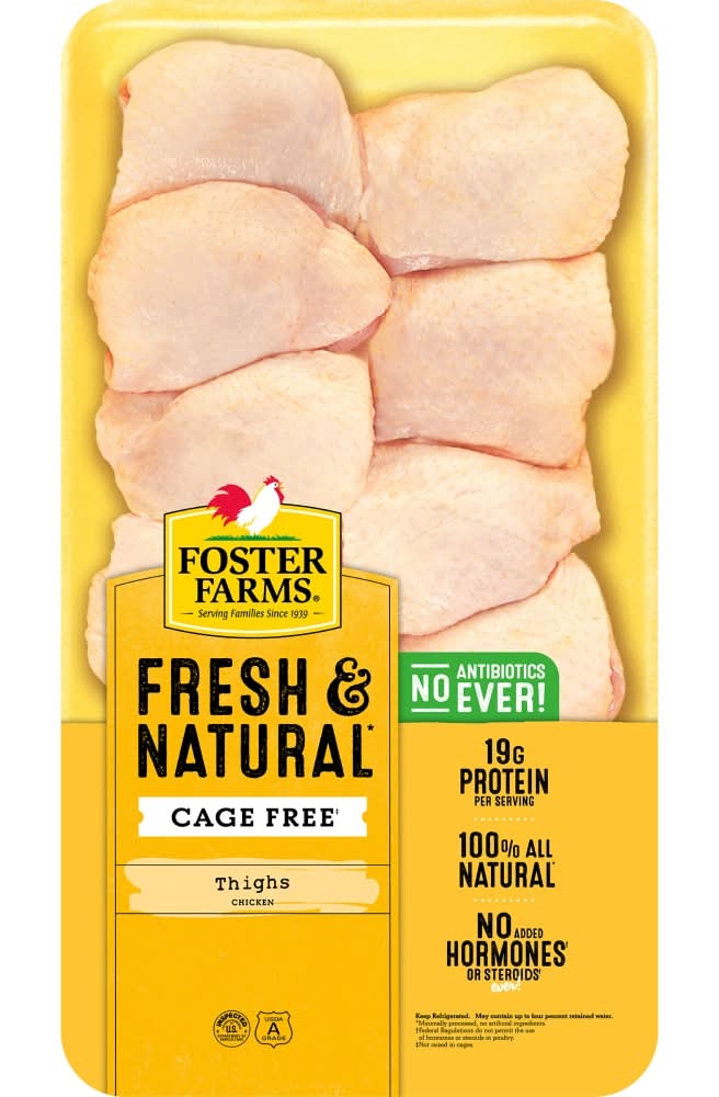 Foster Farms Fresh & Natural Chicken Thighs Value Pack