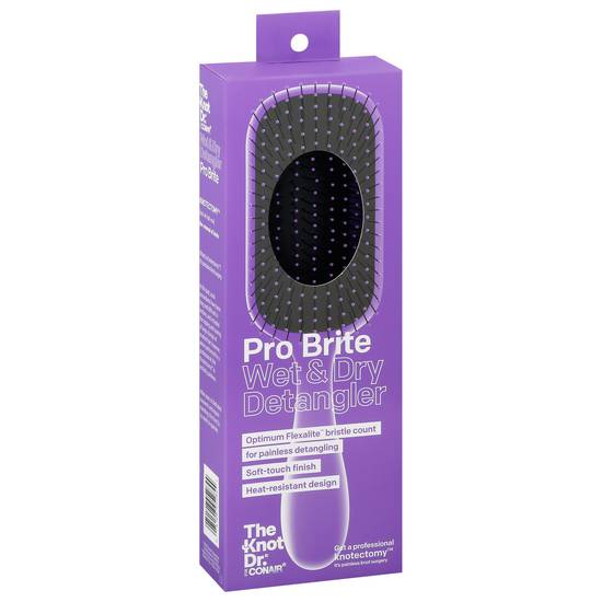 Conair Pro Brite Wet & Dry Detangler (1 brush)