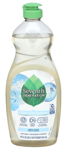 Seventh Generation Free & Clear Liquid Dish Soap