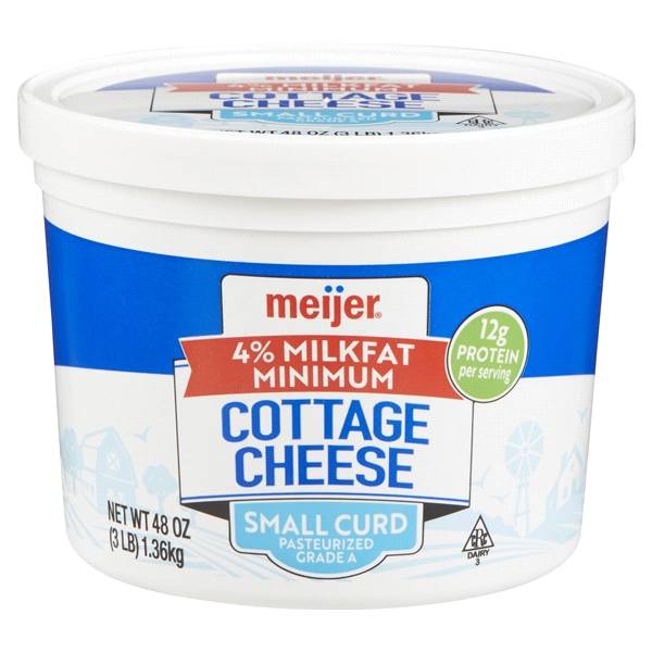Meijer Small Curd Cottage Cheese (48 oz)