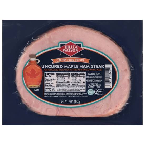 Dietz & Watson Maple Cured Ham Steak (7 oz)