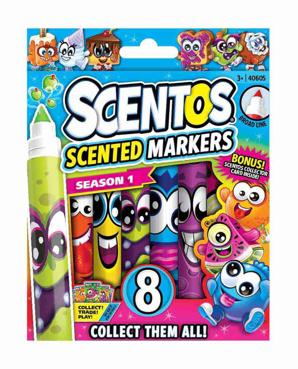 Scentos 8ct Markers Scentos Markers Scented 8ct