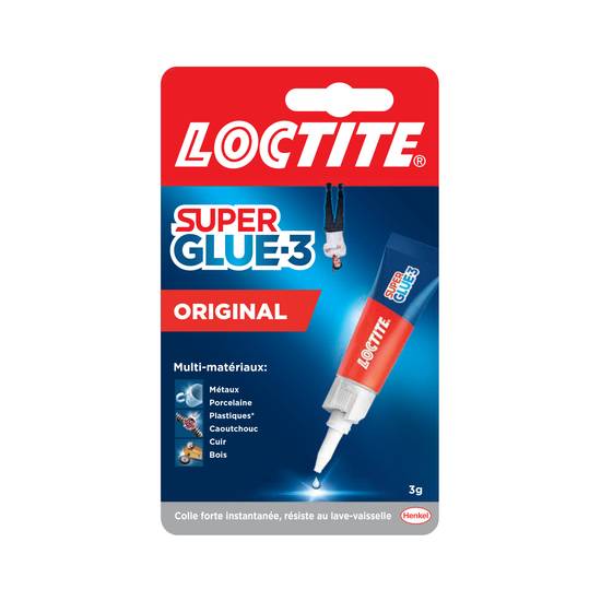 Loctite - Colle superglue 3 Liquide original tube