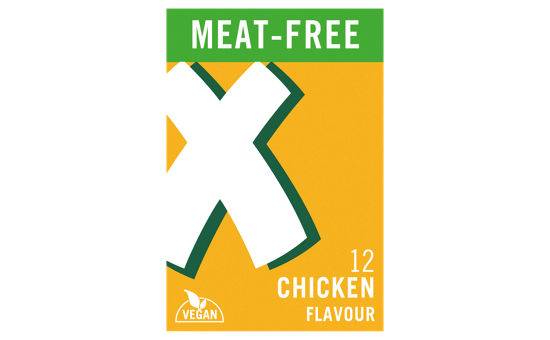 Oxo 12 Meat Free Vegan Chicken Flavour Stock Cubes 12pk