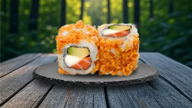🍥 🥢 Crispy Saumon Avocat Fromage