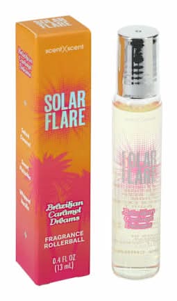 Solar Flare Brazilian Caramel Dreams Fragrance Rollerball 0.4oz Brazilian Caramel Dreams