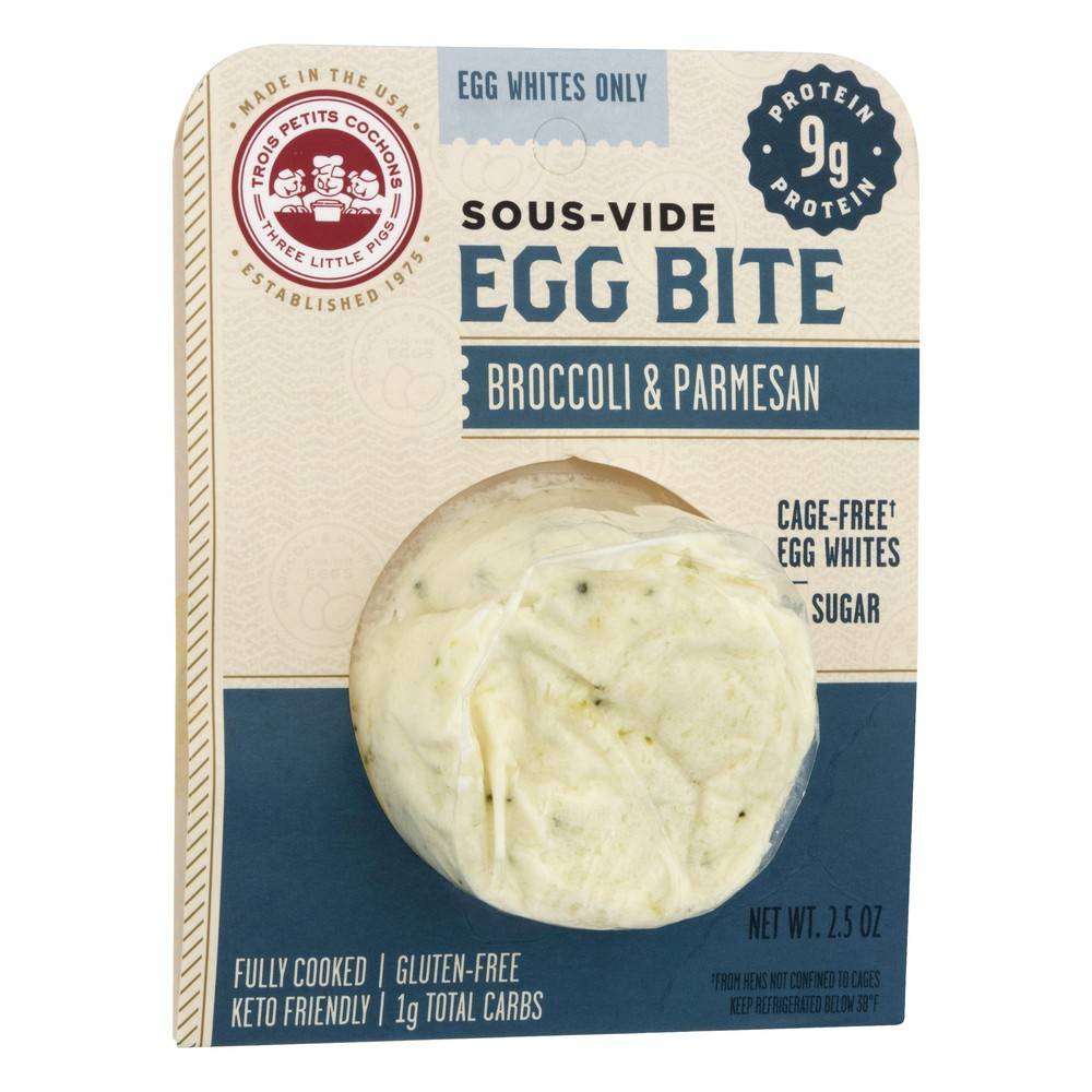 Trois Petits Cochons Egg Bite Broccoli & Parmesan (2.5 oz)