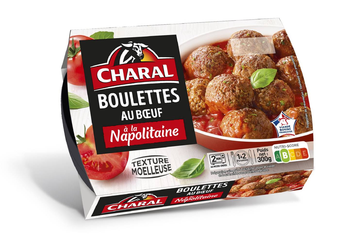 Charal - Boulettes au bœuf à la napolitaine