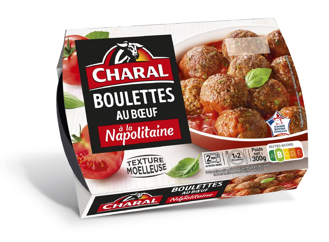 Charal - Boulettes au bœuf à la napolitaine (300g)