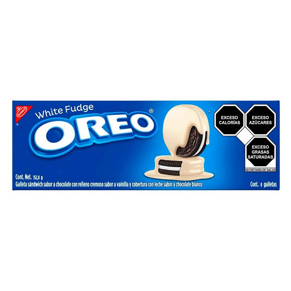 Oreo · Galletas, white fudge (165,6 g)