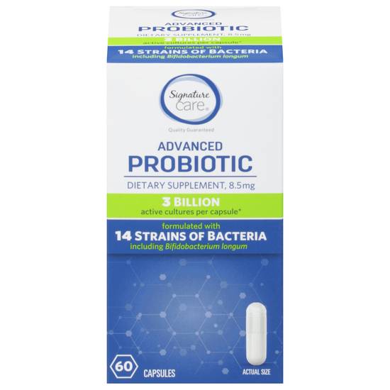 Signature Care 8.5 mg Advanced Probiotic Capsules (60 ct)