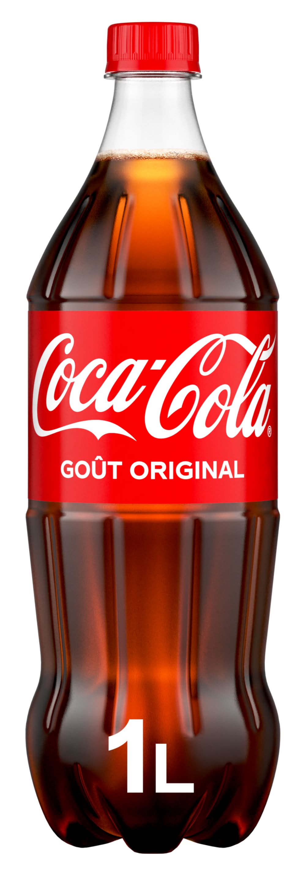 Coca-Cola - Boisson rafraîchissante original (1L)