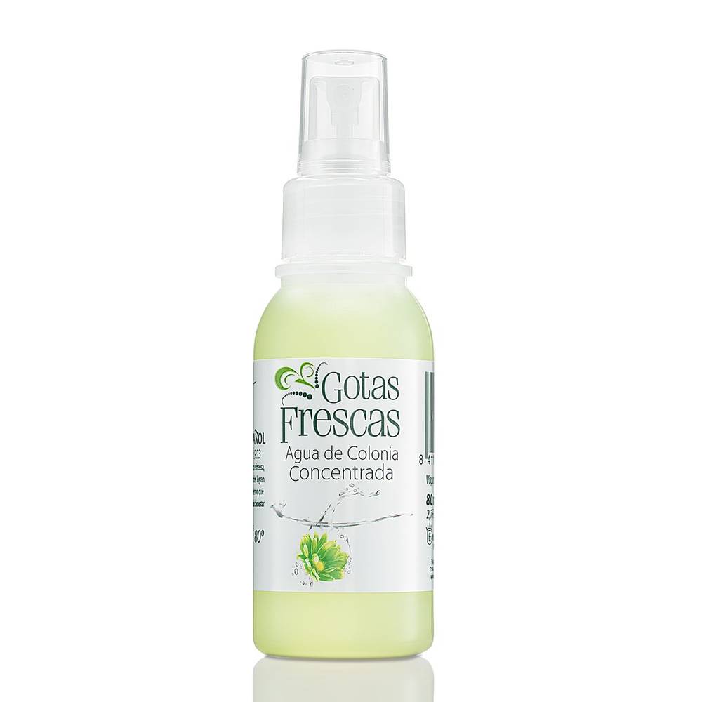 Colonia concentrada GOTAS FRESCAS 80 ml