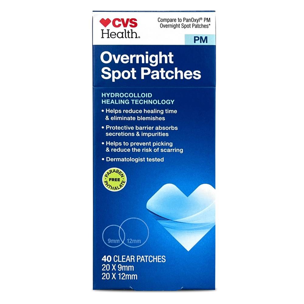 Cvs Health Overnight Spot Patches (0.35 inch - 0.4 inch)