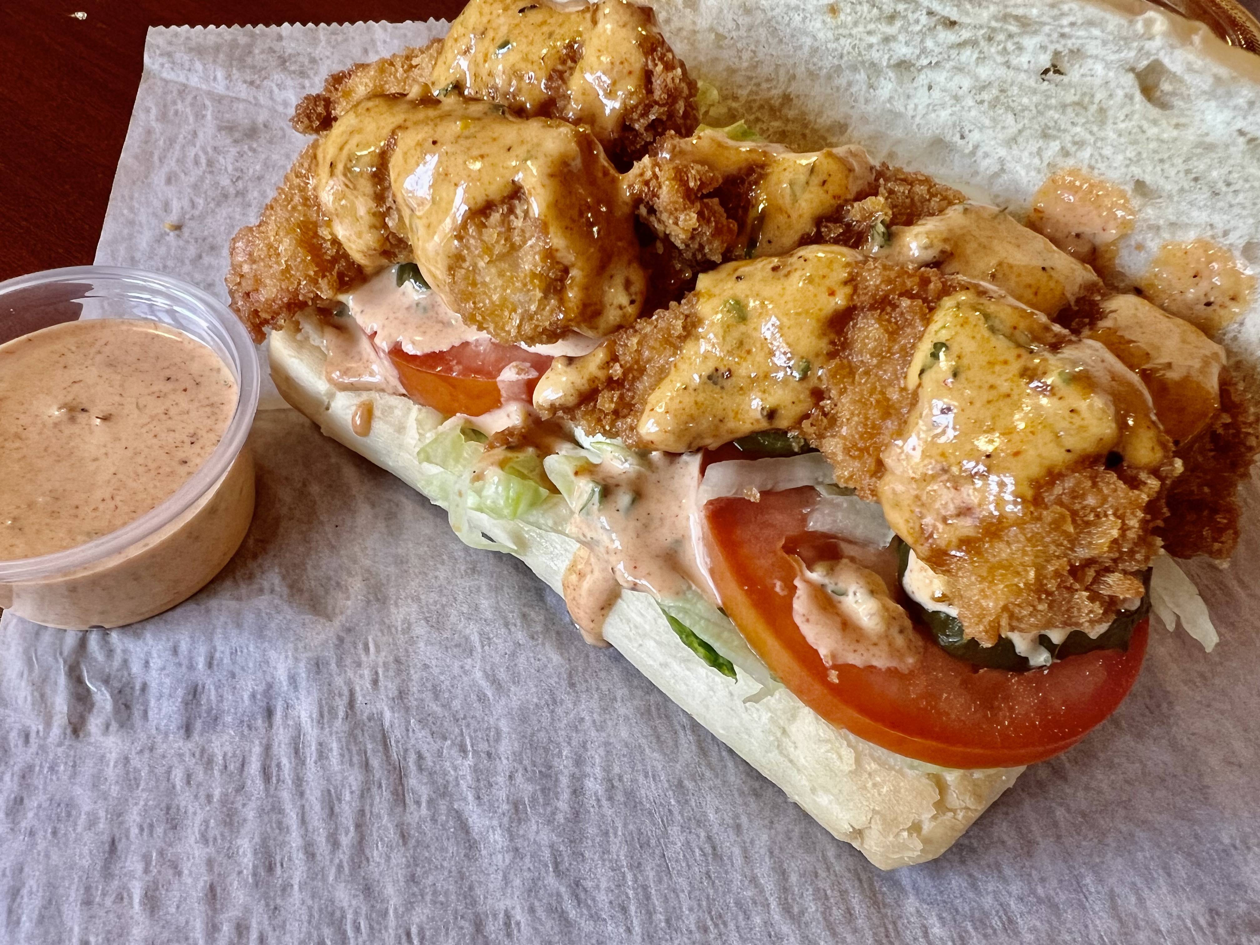 Shrimp po’boy