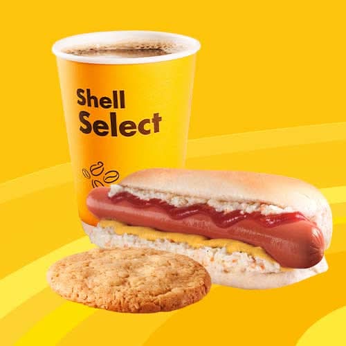 Combo Hot Dog Monster  + Galleta  + Café Mediano 12 oz