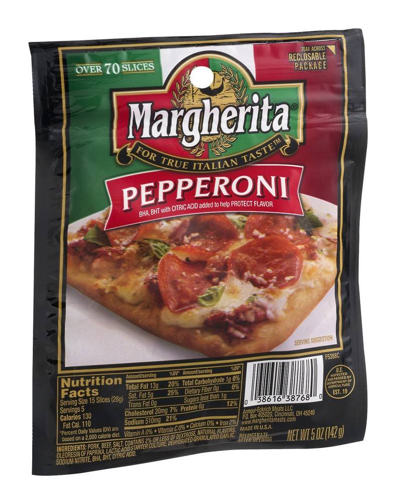 Margherita Sliced Pepperoni (5 oz)