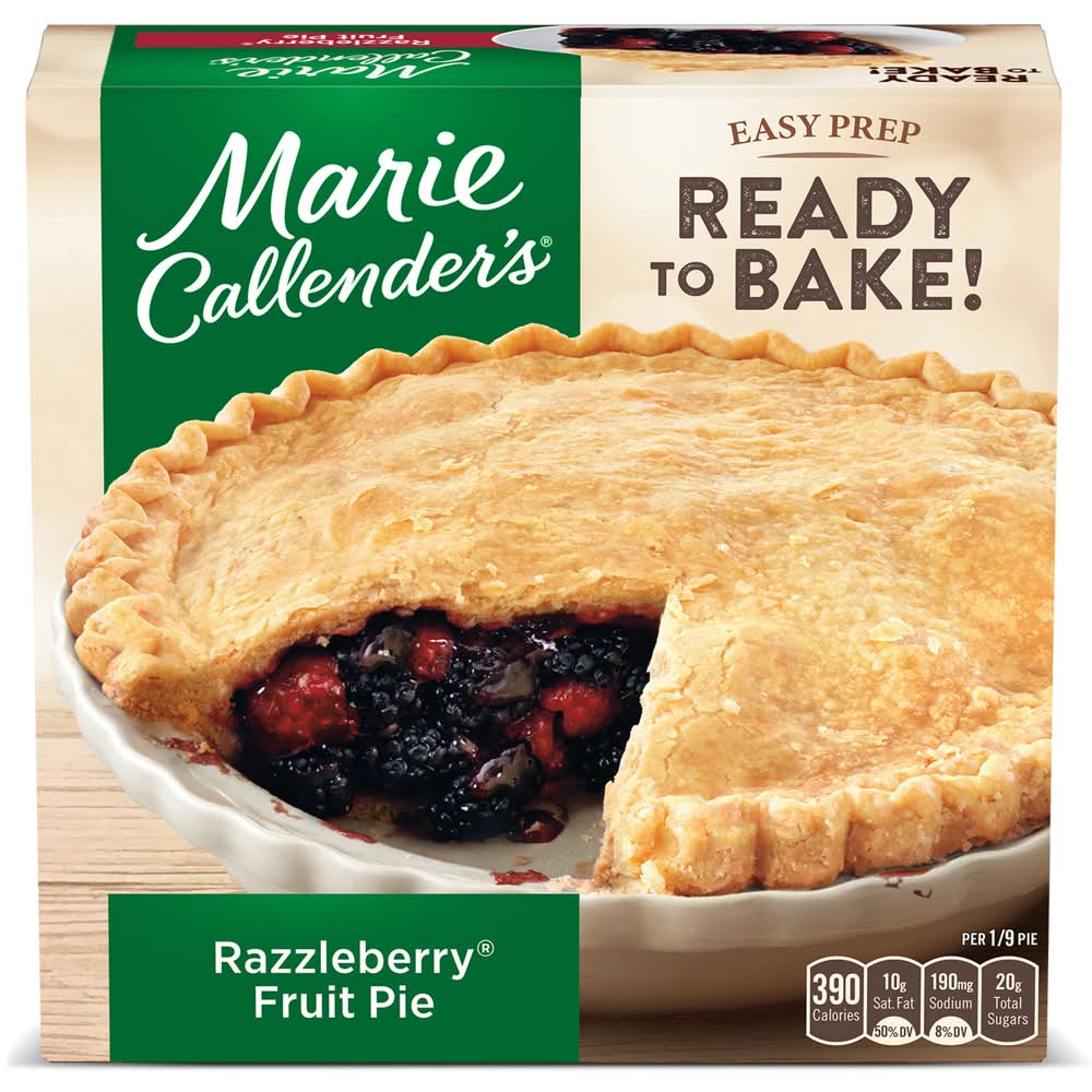Marie Callender's Ready To Bake! Fruit Pie, Razzleberry (40 oz)