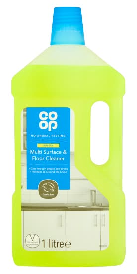 Co-op Lemon, Multi Surface and Floor Cleaner (1L)