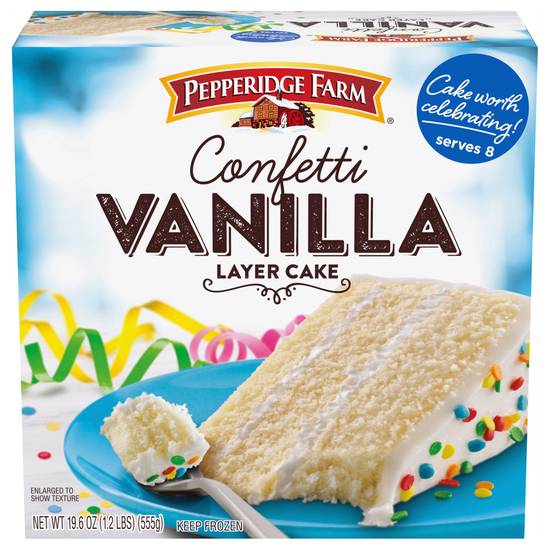 Pepperidge Farm Confetti Vanilla Layer Cake