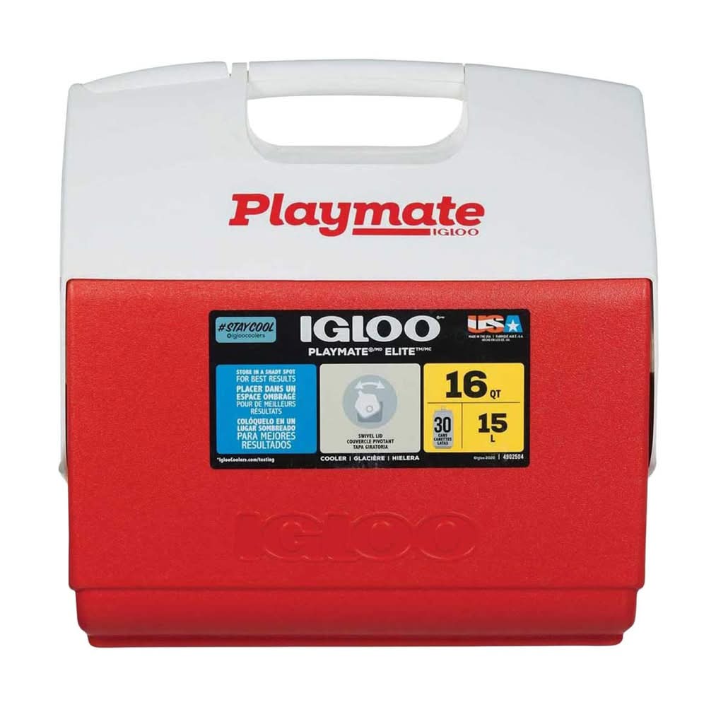 Igloo Playmate Elite Red Cooler 16 Qt