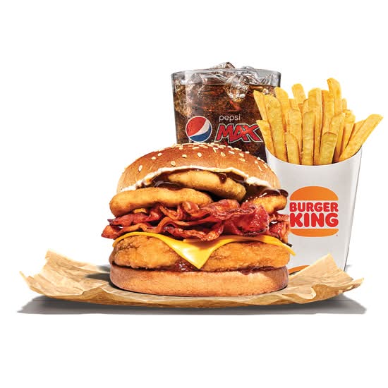 Texas BBQ Chicken Bacon Jr Meal