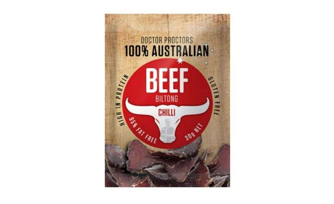 Dr Proctors Chilli Beef Biltong 30g