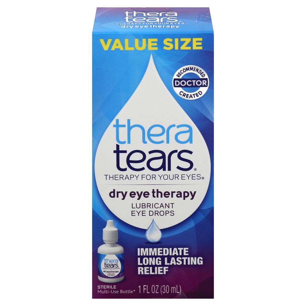 TheraTears Dry Eye Therapy Lubricant Eye Drops (1 fl oz)