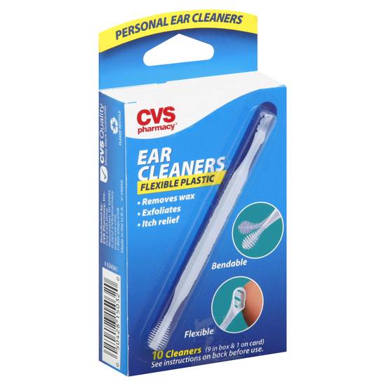 Cvs Pharmacy Flexible Plastic Ear Cleaners (white)