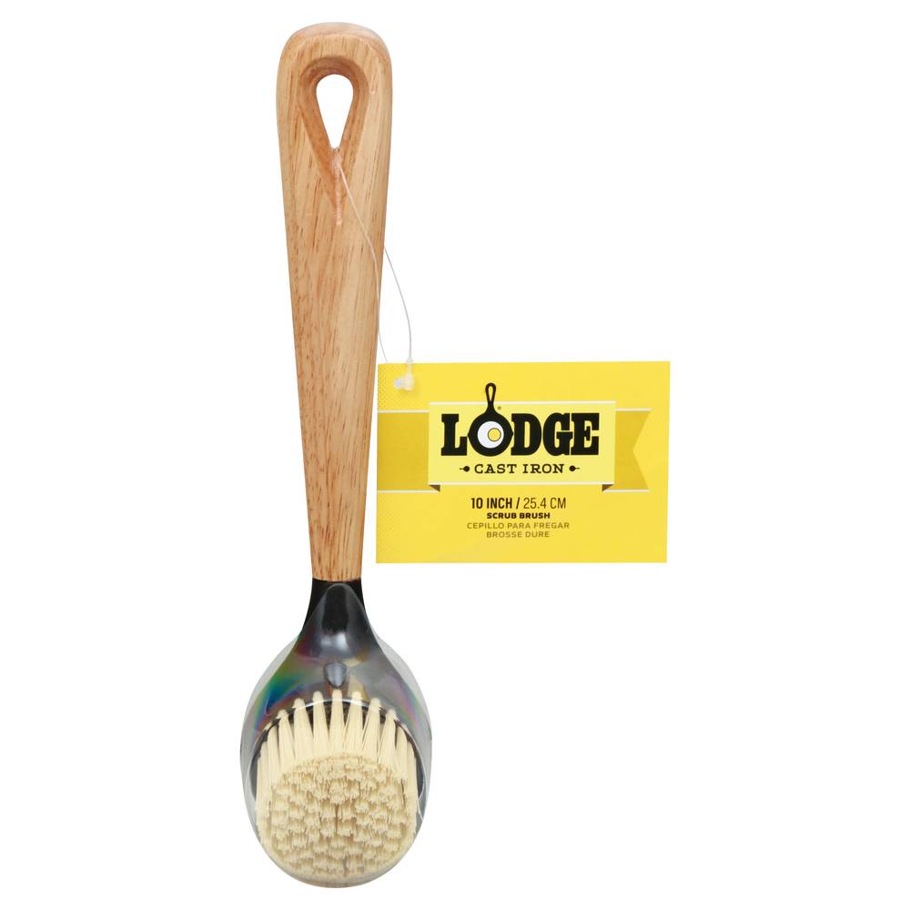 Lodge Cast Iron 10" Scrub Brush (3.7 oz)