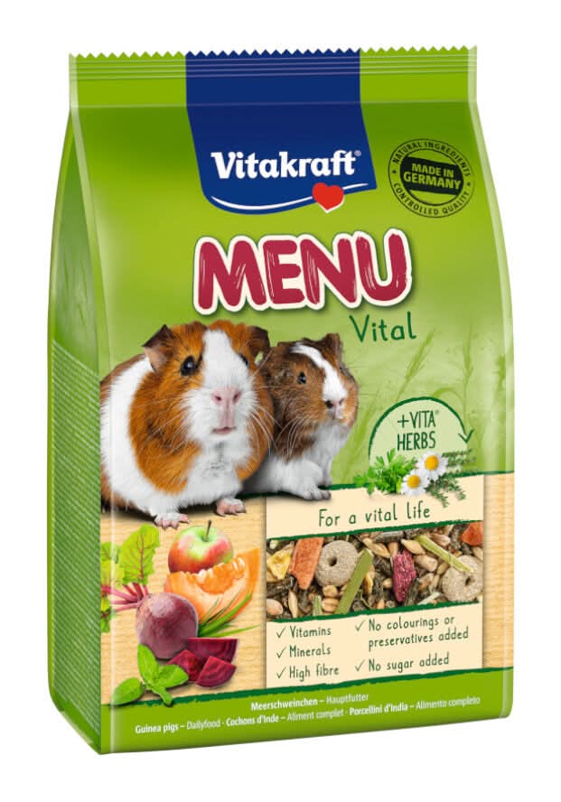 Menu vita alimento completo para cobayas · Vitakraft (3 kg)