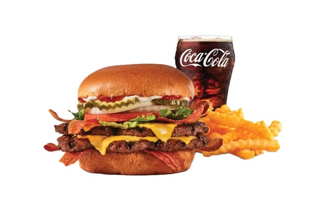 Bacon Beast Burger Double Combo