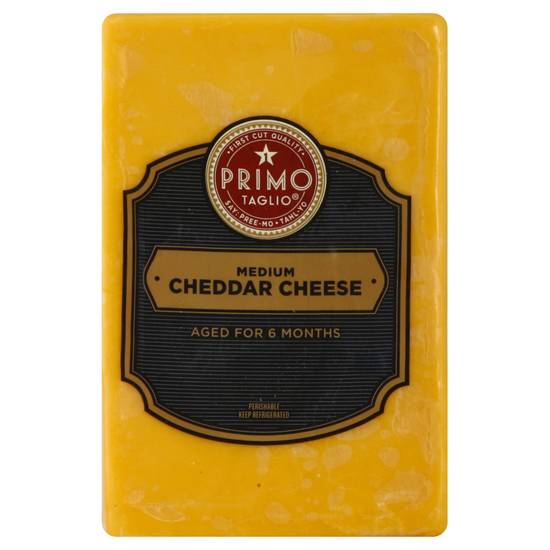 Primo Taglio Medium Cheddar Cheese
