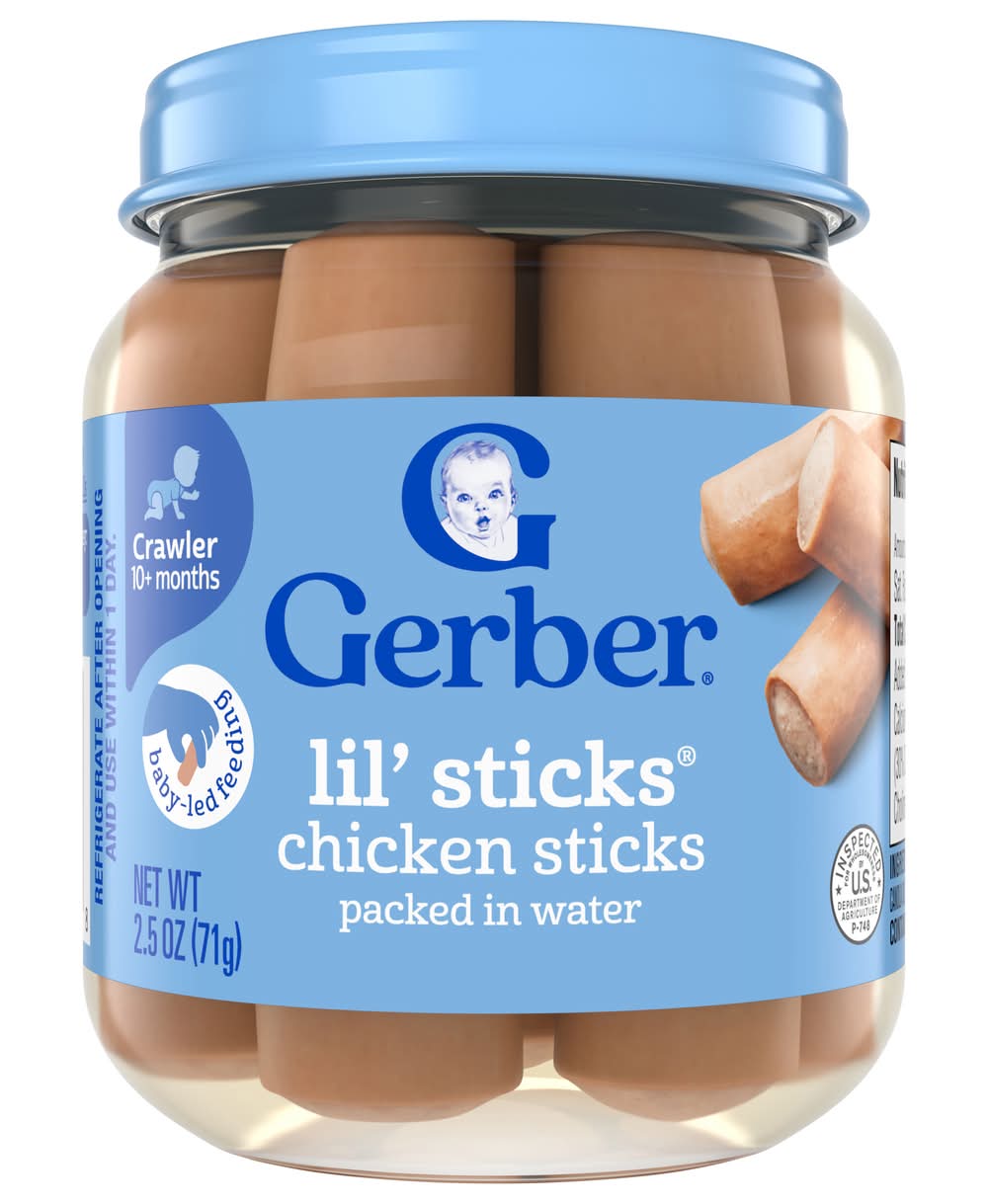 Gerber Toddler 12 + Months Lil' Chicken Sticks (2.5 oz)