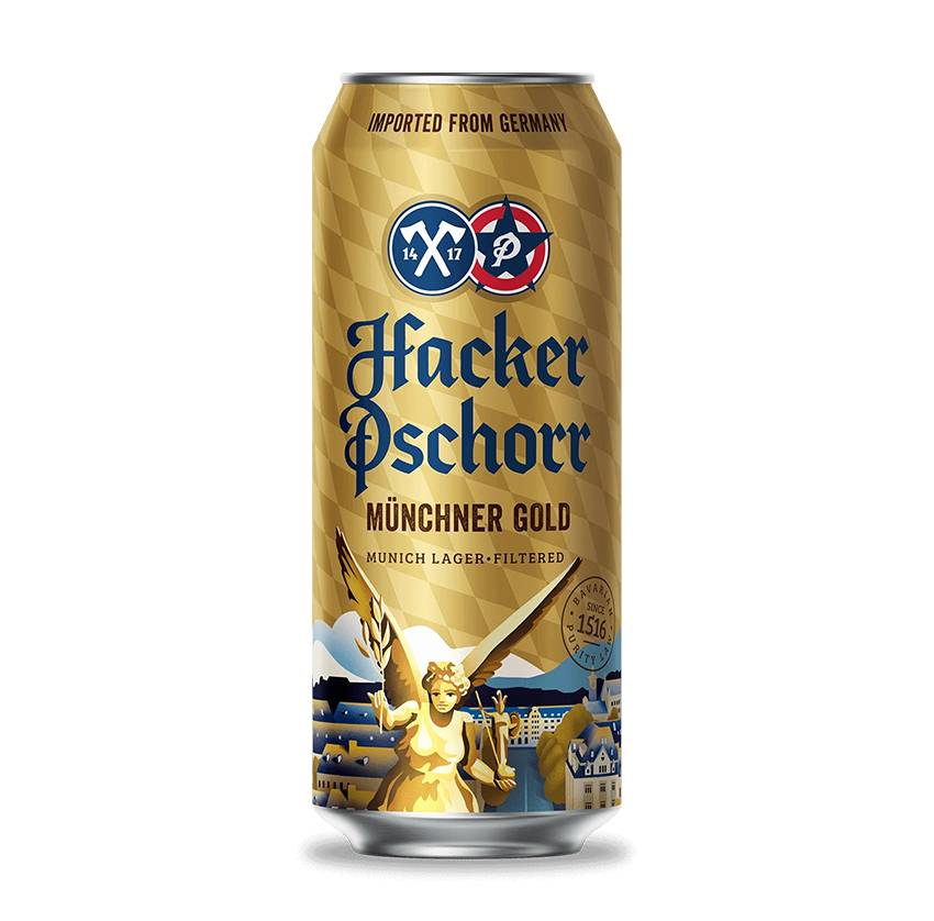 Hacker-Pschorr Munich Gold Lager (Can, 500ml)