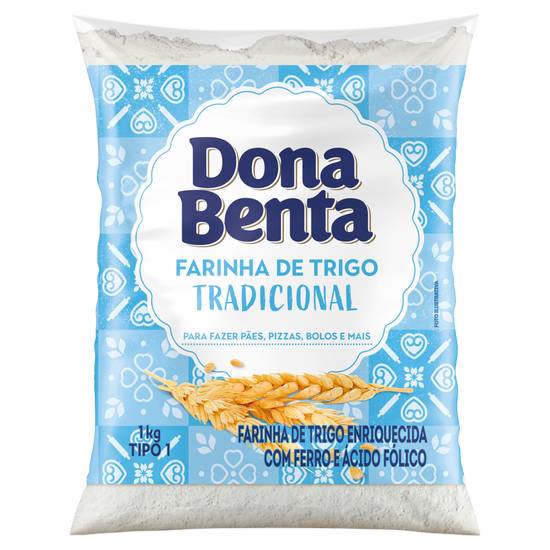 Dona Benta Farinha de trigo tradicional