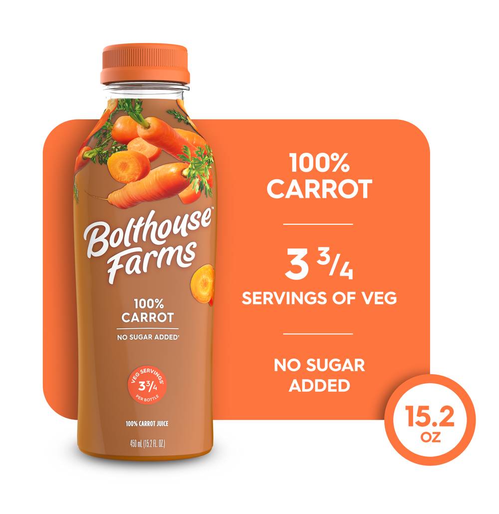 Bolthouse Farms 100% Carrot Juice (15.2 fl oz)