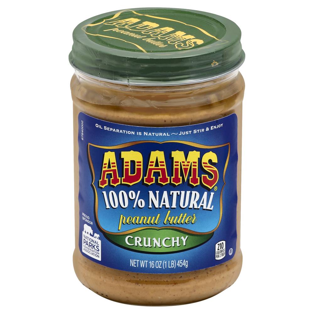 Adams Crunchy Peanut Butter (16 oz)