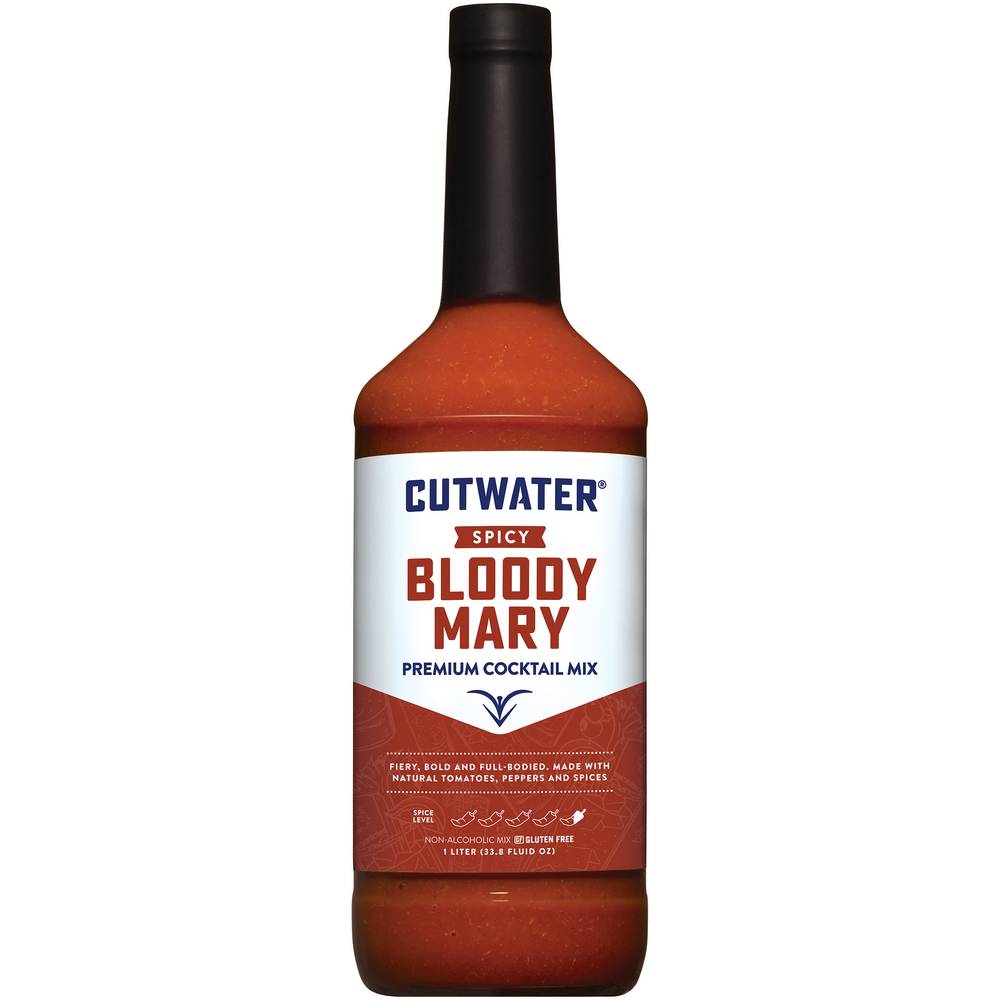 Cutwater Spirits Spicy Bloody Marry Cocktail Mix (1 L)