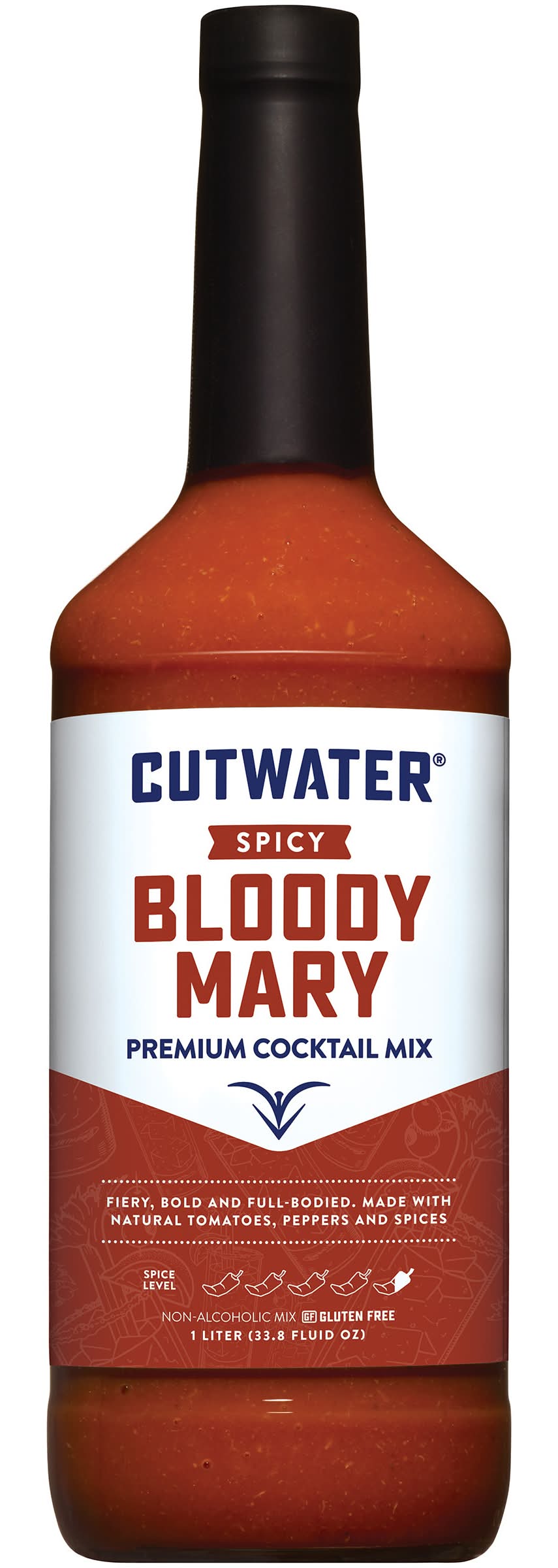 Cutwater Spirits Spicy Bloody Marry Cocktail Mix (1 L)