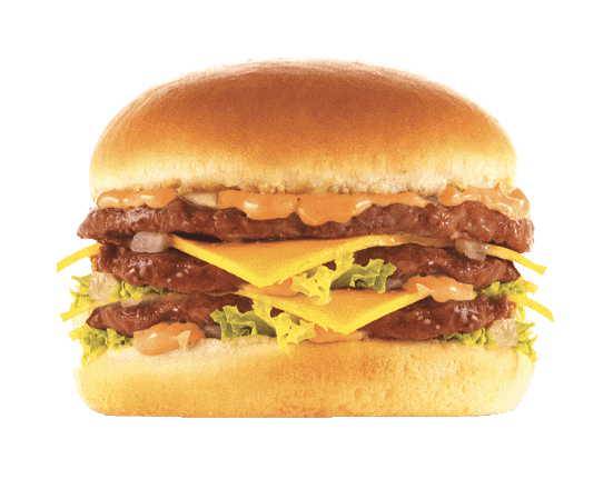Triple cheeseburger🍔