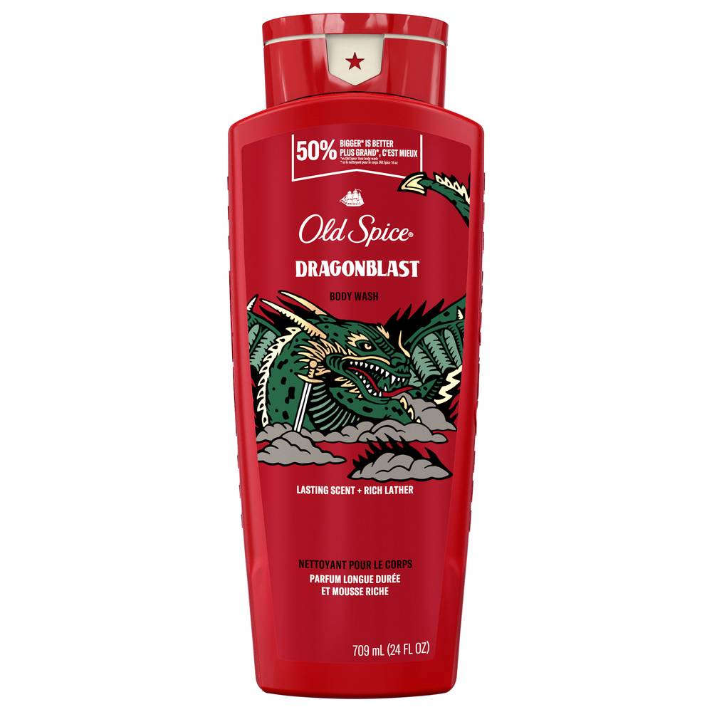 Old Spice Dragonblast Body Wash For Men