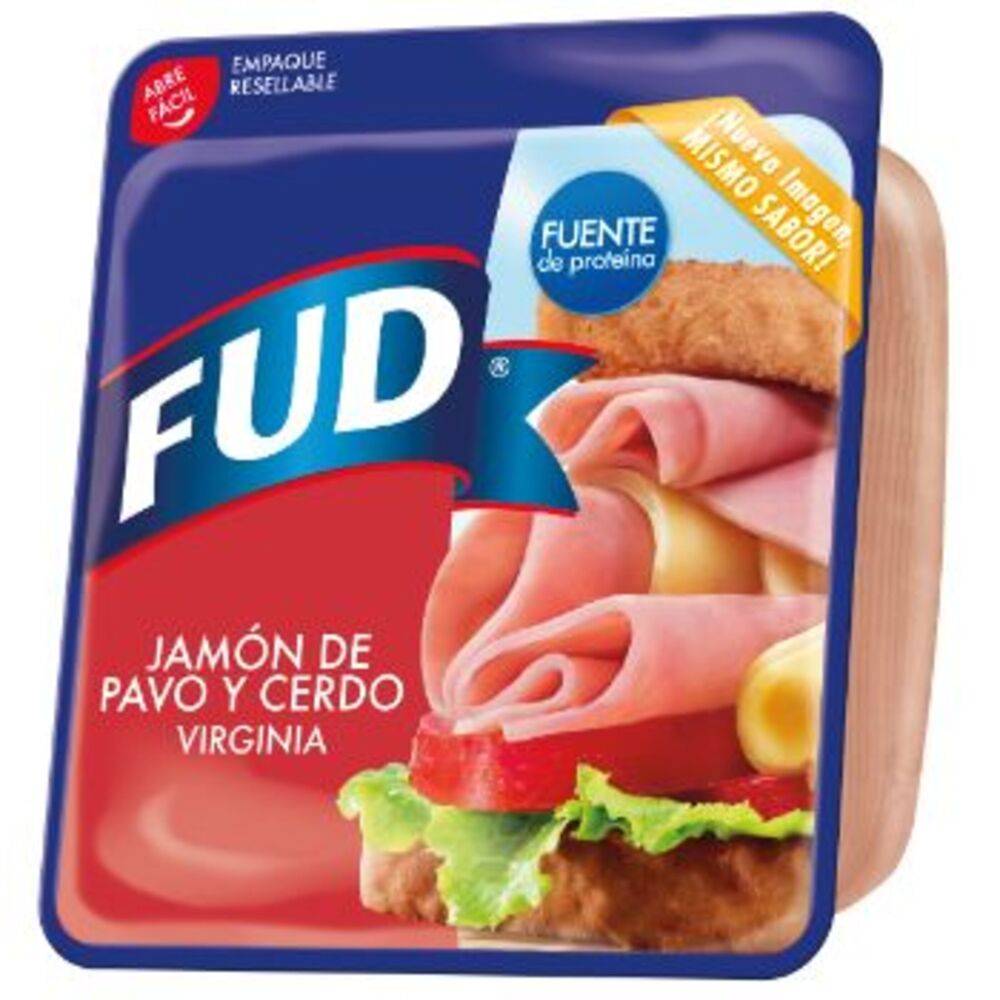 FUD jamón de pavo y cerdo virginia