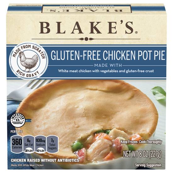 Blake's Gluten Free Chicken Pot Pie