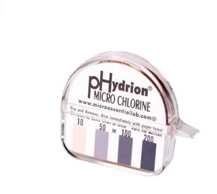 Hydrion Micro Essential Test Roll Chlorine 10-15 Feet (10 units)