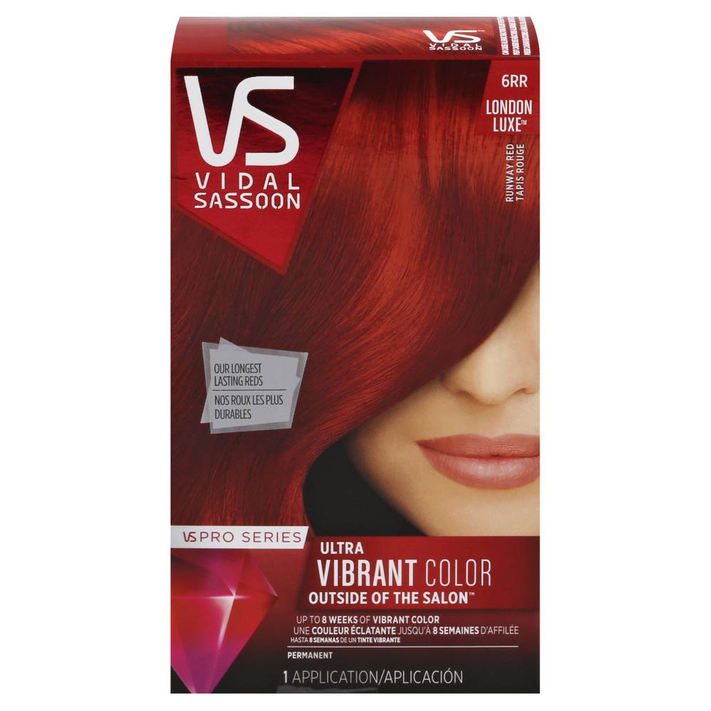 Vidal Sassoon Permanent Hair Color, Runaway Red (9.6 oz)