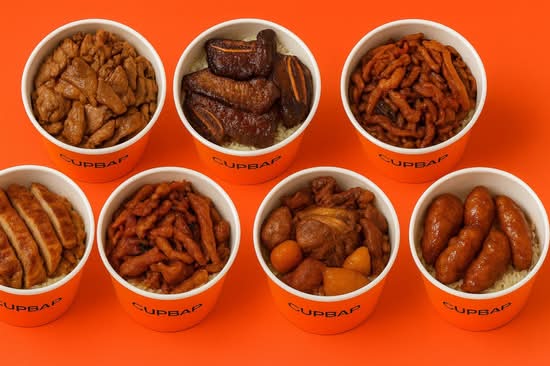 CUPBAP|Tazas de BBQ Coreano