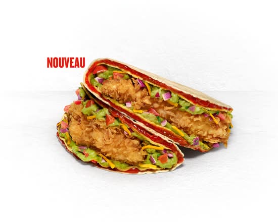 DOUBLE TACOS SALSA GUACAMOLE